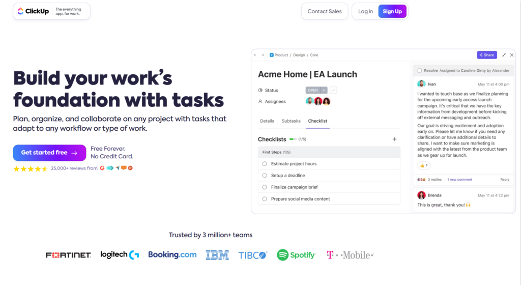 2025年主流的11款在线项目管理工具分享