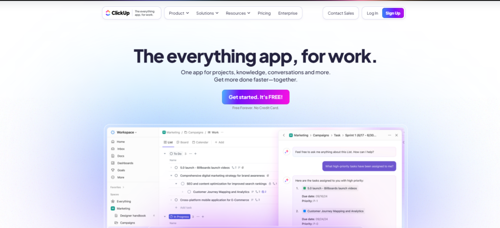 2025年主流的 19 款工作任务管理软件对比