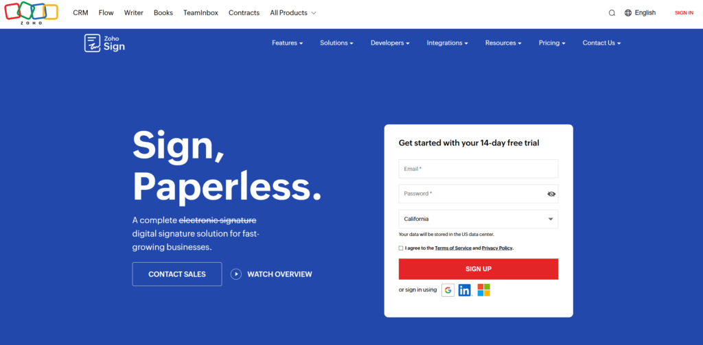 2025年15款最佳电子签平台盘点：e签宝、法大大等主流产品对比