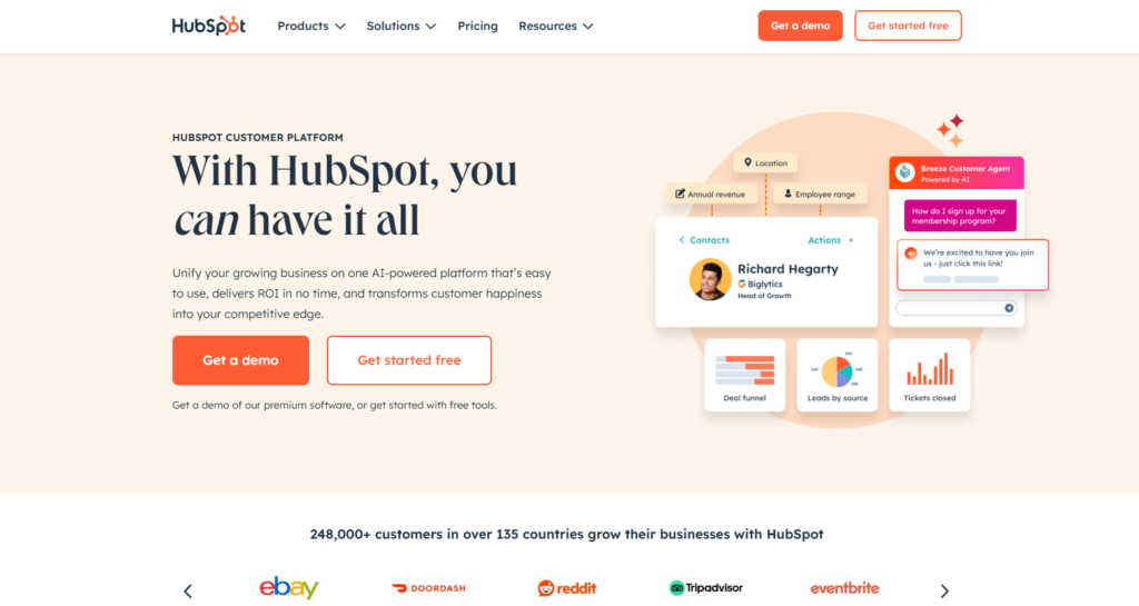 适合中小企业的10大CRM客户管理软件排行