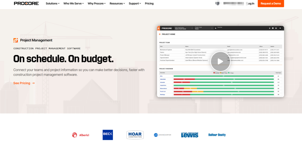 工程项目管理的软件有哪些？对比国内外主流的16款工程项目系统