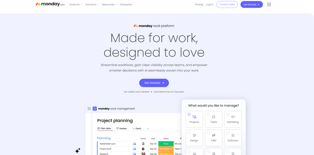 project项目管理软件测评：对比主流20款项目管理系统