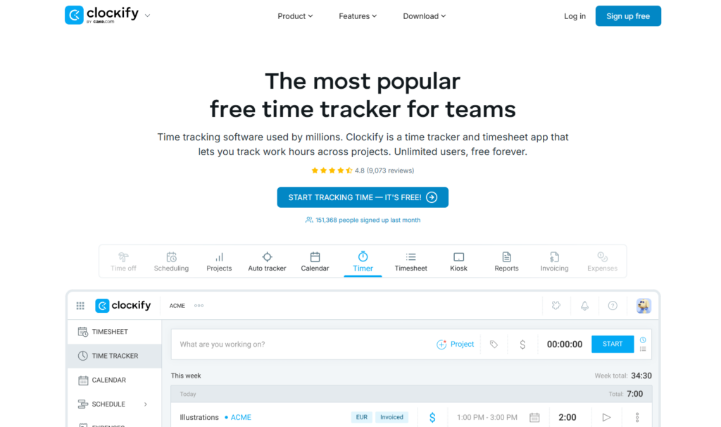 9款研发工时系统推荐，软件团队必备