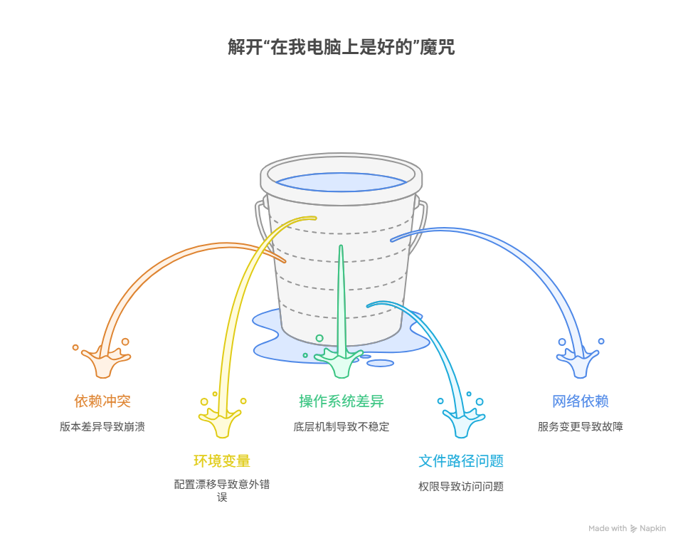 为什么我的代码换个环境就无法运行了？