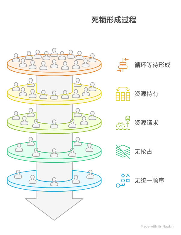 为什么两个线程会互相等待，导致程序“死锁”