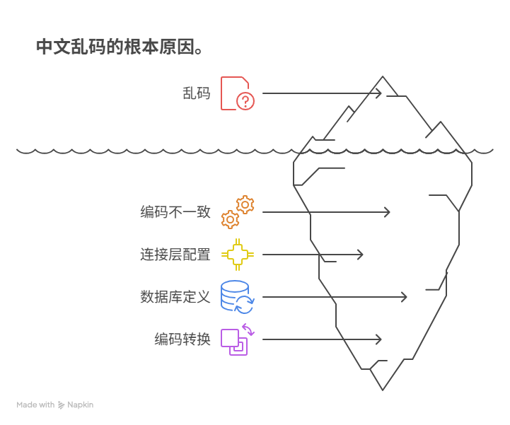 为什么存入数据库的中文会变成乱码