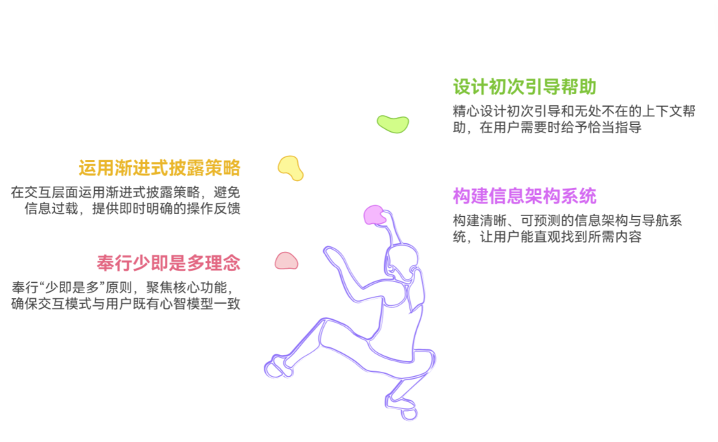 如何降低交互复杂度，减少用户学习成本