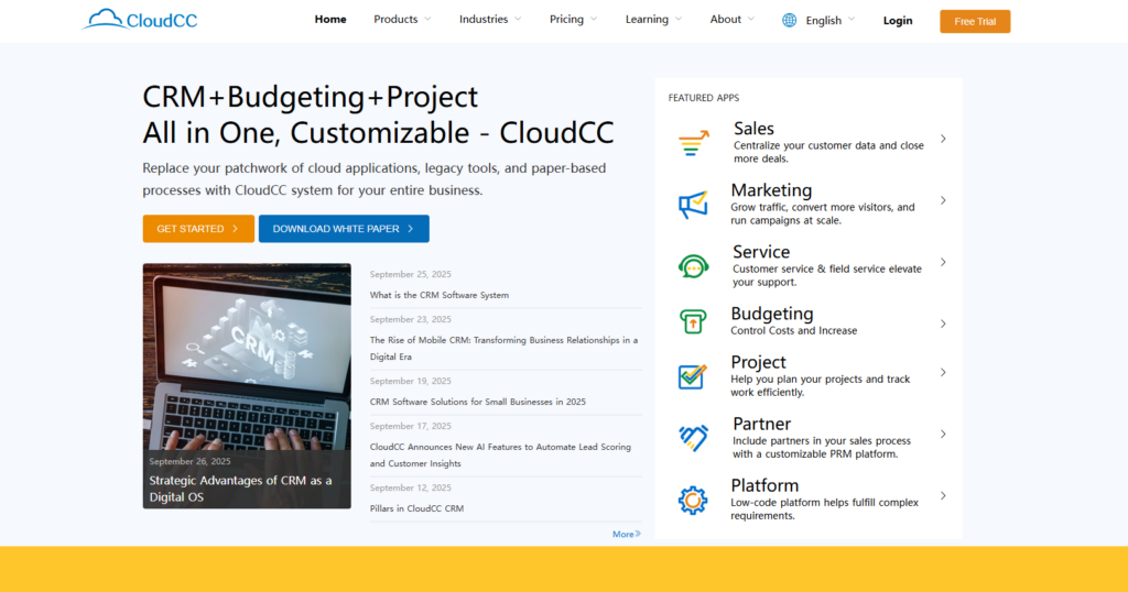 2025年最值得尝试的 8 大 CRM 销售线索管理系统推荐（含功能对比）