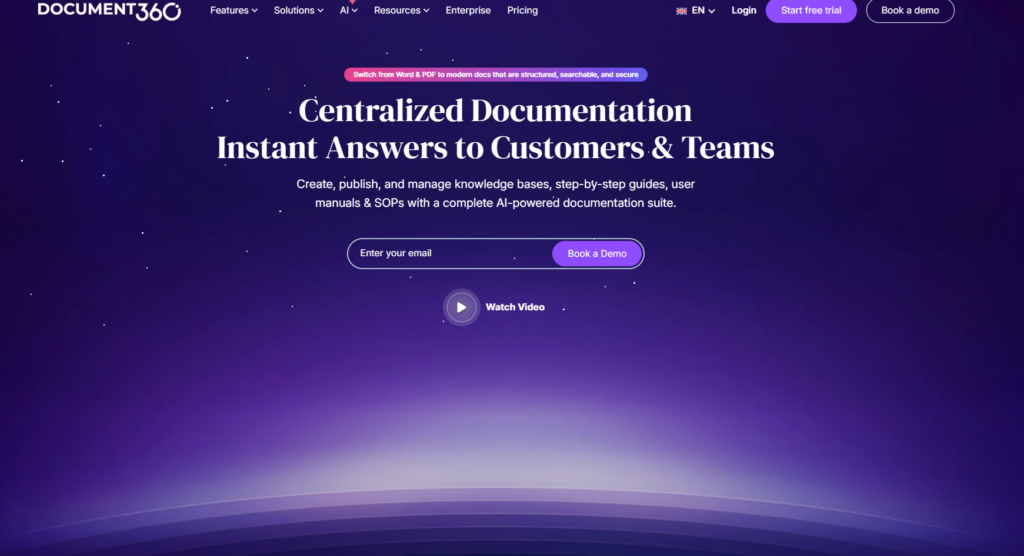 团队文档管理系统哪个好？2026年10款人气产品整理