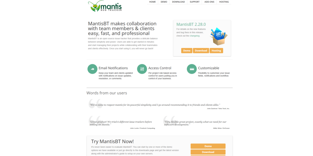 Bug跟踪管理系统对比测评:2026年10款常见方案盘点(流程/通知/统计)