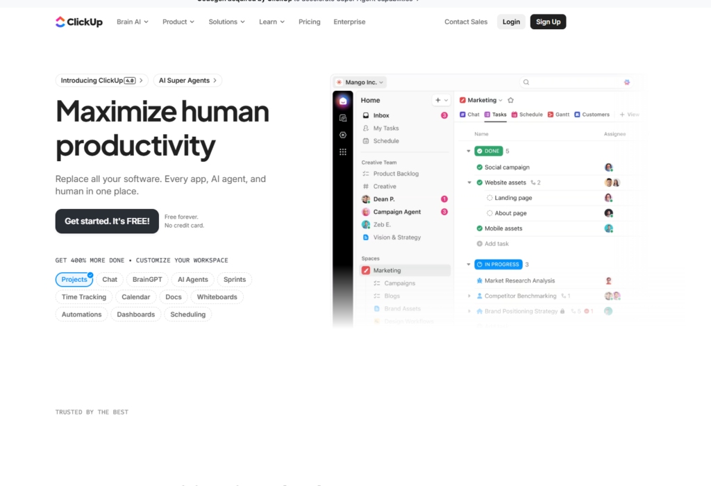 10款类似Trello的项目管理软件：哪个更好用？2026年全新整理