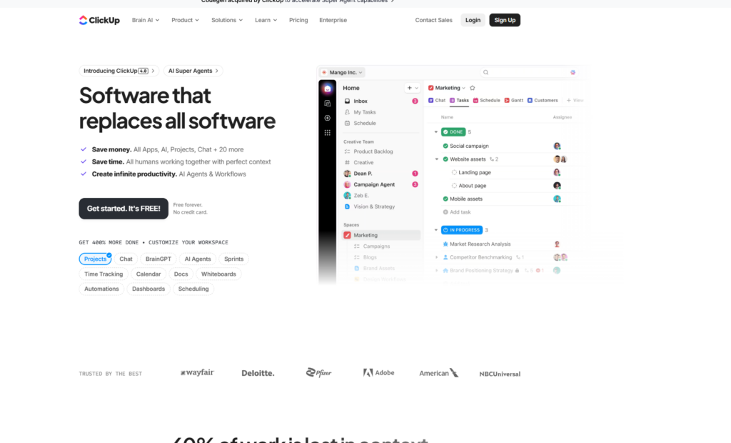 2025年主流项目管理软件排名：29款知名项目管理系统比较