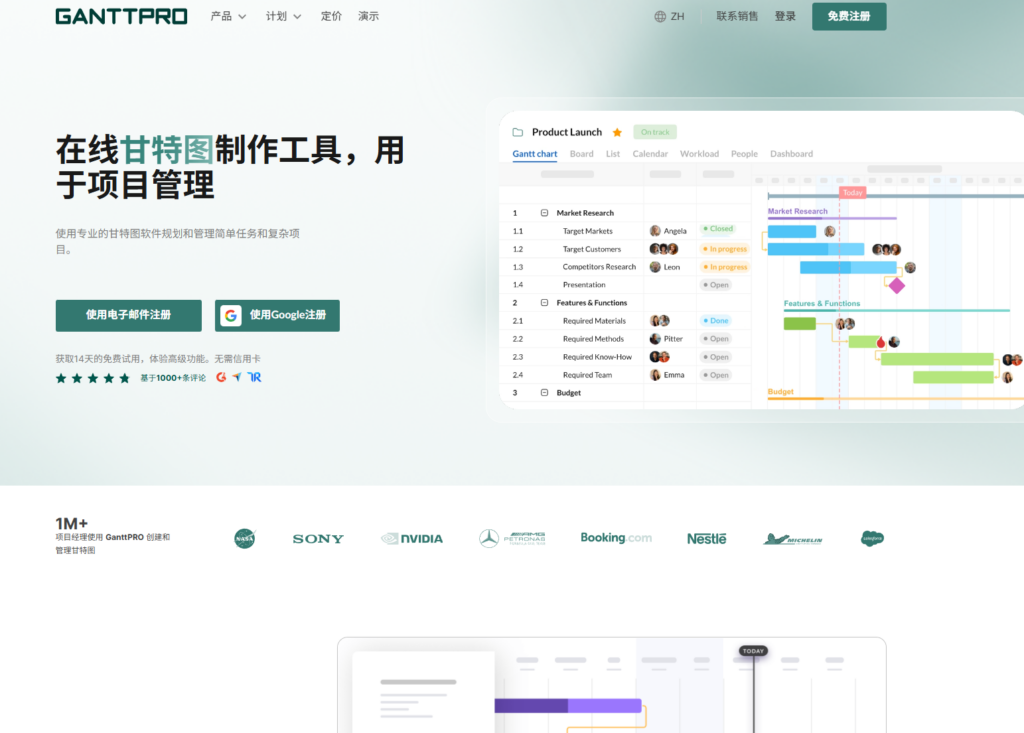 2025年主流项目管理软件排名：29款知名项目管理系统比较