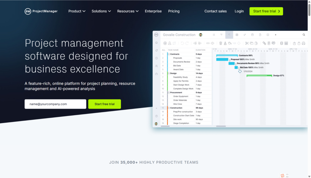 2026项目进度管理软件有哪些？热门25款盘点：甘特图/里程碑/看板