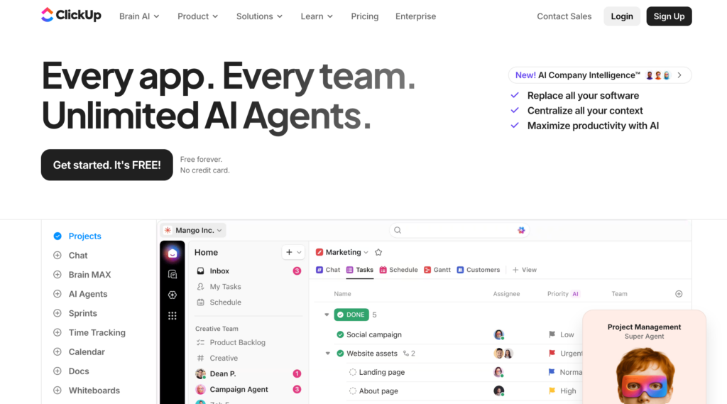 2026 年项目管理软件排行榜：国内外 15 款主流项目管理系统深度测评