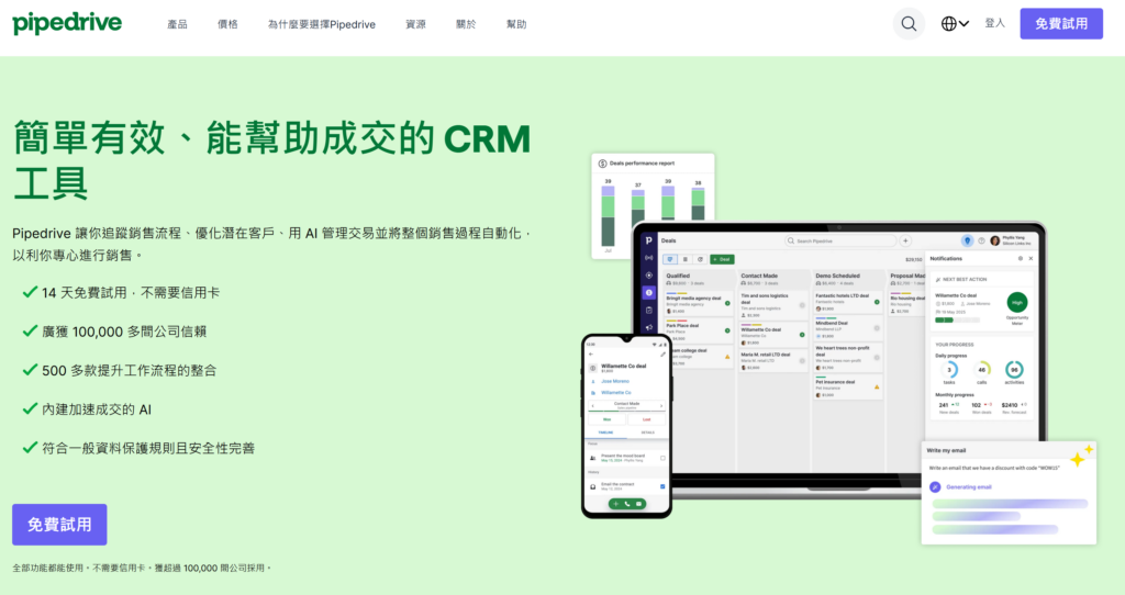 销售 CRM 管理系统怎么选？2026 年 8 款平台能力对比