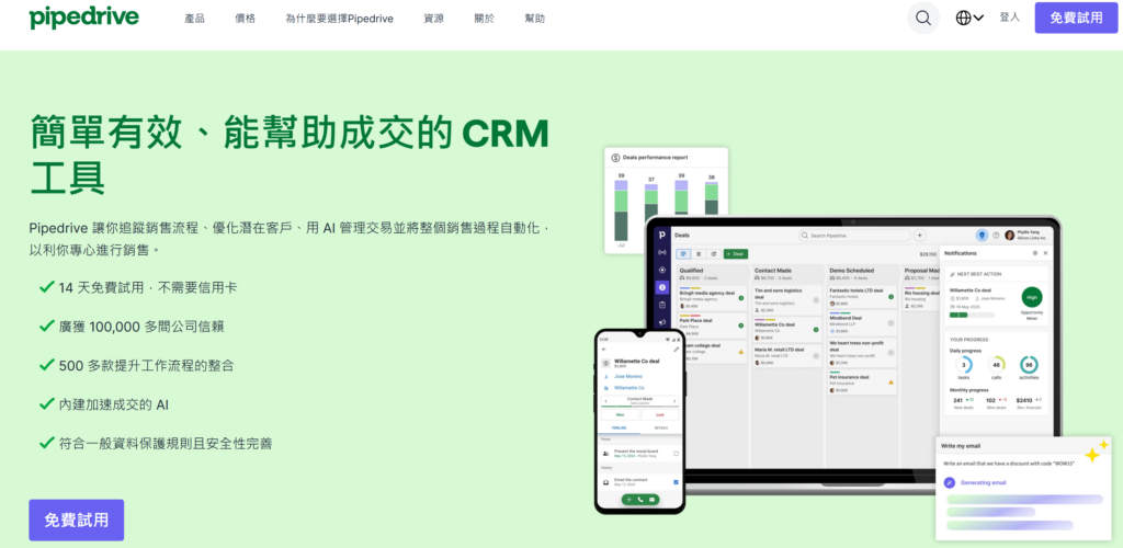 目前较好的 CRM 管理系统有哪些?2026 年 10 款平台对比