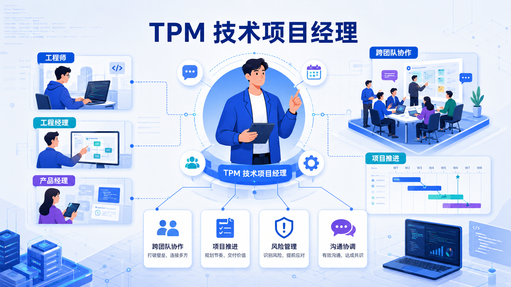 TPM 是什么？技术项目经理的职责，以及软件工程师能学到什么