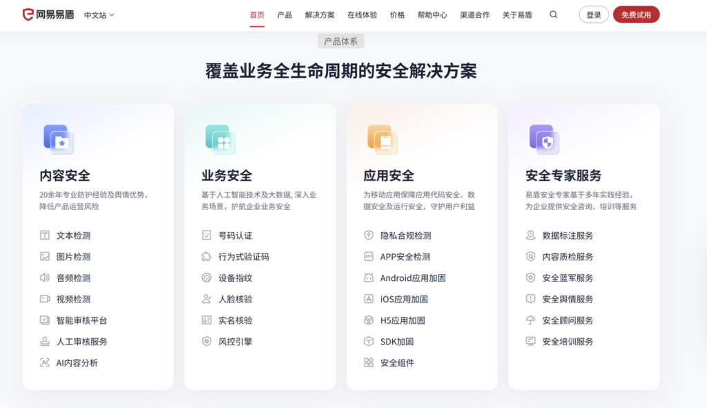出海内容风控系统哪家强？网易、阿里、腾讯、谷歌等8家厂商内容风控服务对比