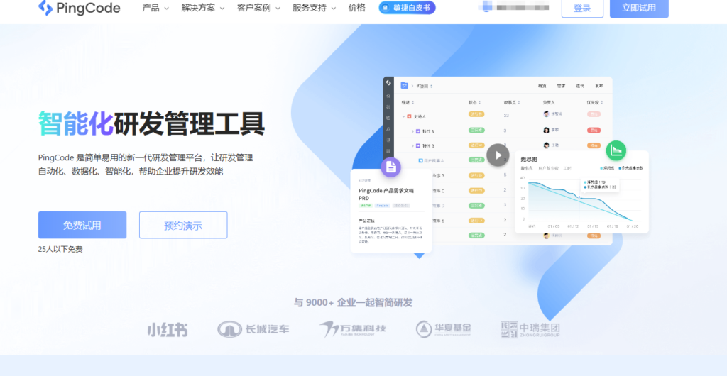 研发效能工具选型指南：12款平台功能、集成与部署对比