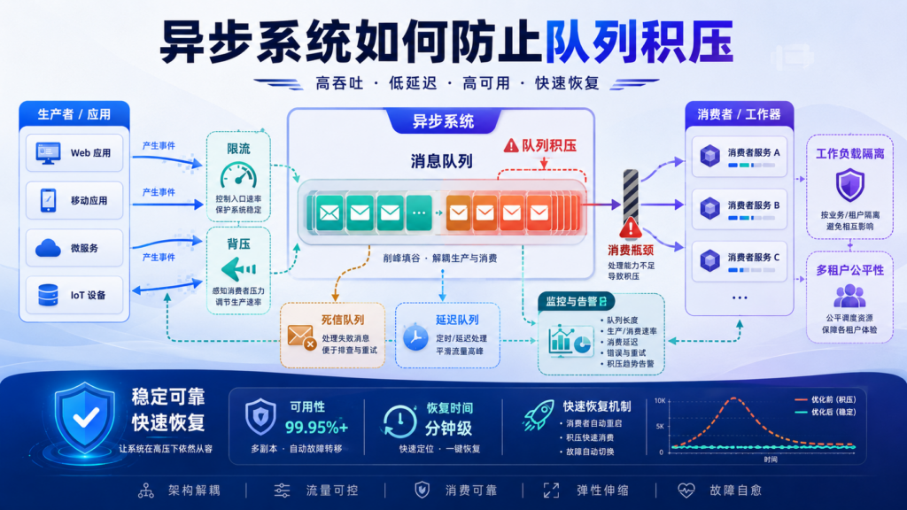 队列积压治理：如何避免异步系统出现难以恢复的消息积压