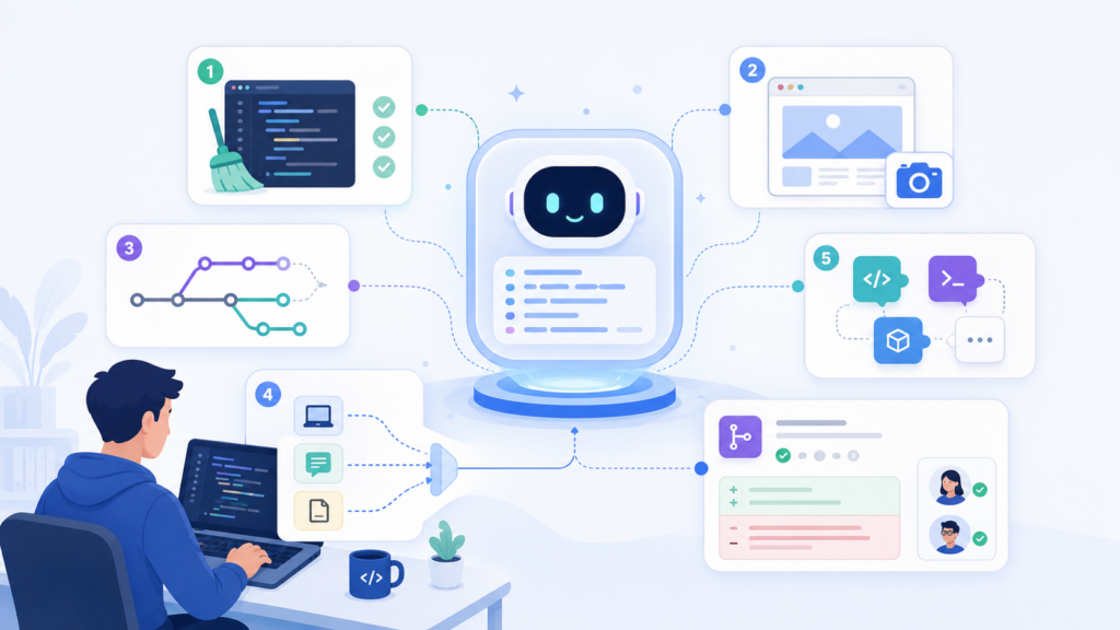 AI 编码代理如何融入开发工作流？5 种实用方法