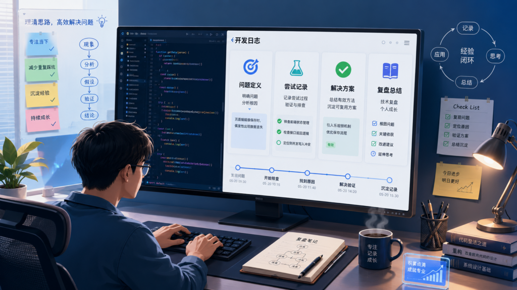 开发日志怎么写：为什么程序员应该坚持记录开发日志