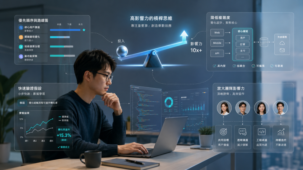 高效工程师如何提升工程效率：用杠杆率、优先级和复杂性管理放大影响力