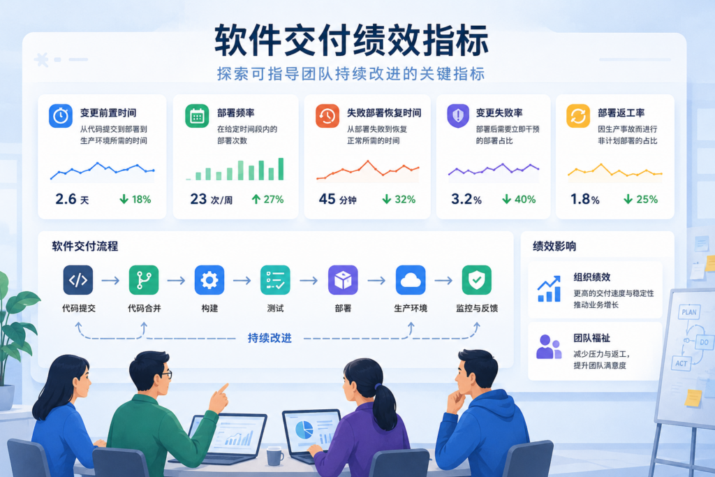 软件交付绩效指标：衡量交付效率与稳定性的 5 项关键指标