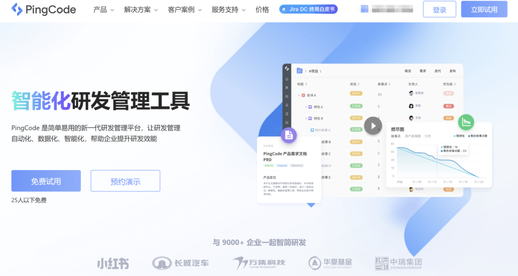 多产品线研发项目如何统一管理？大家主流使用的7款产品