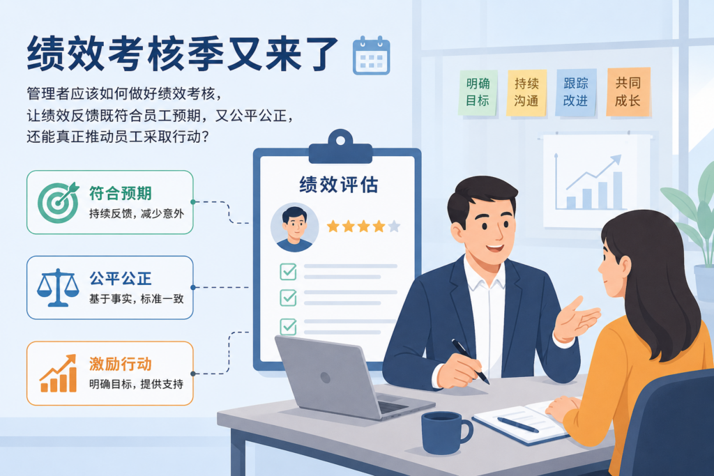 绩效考核怎么做？让反馈符合预期、公平且有激励作用